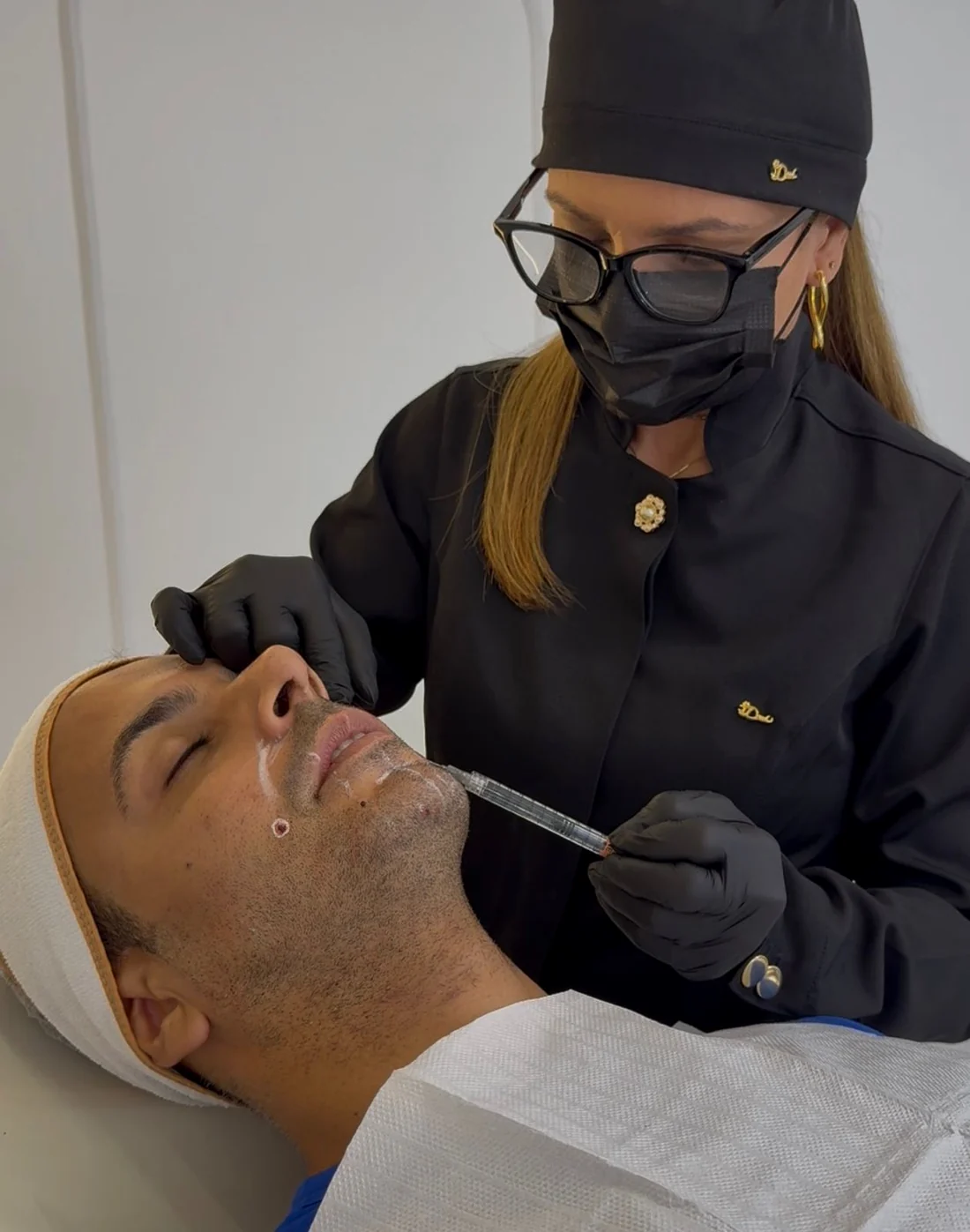 Harmonização facial - atendimento real