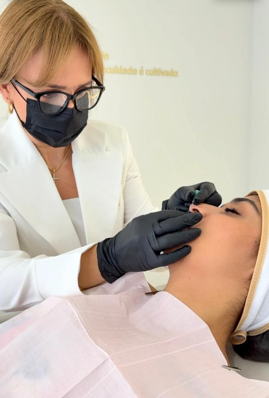 Preenchimento labial - atendimento real